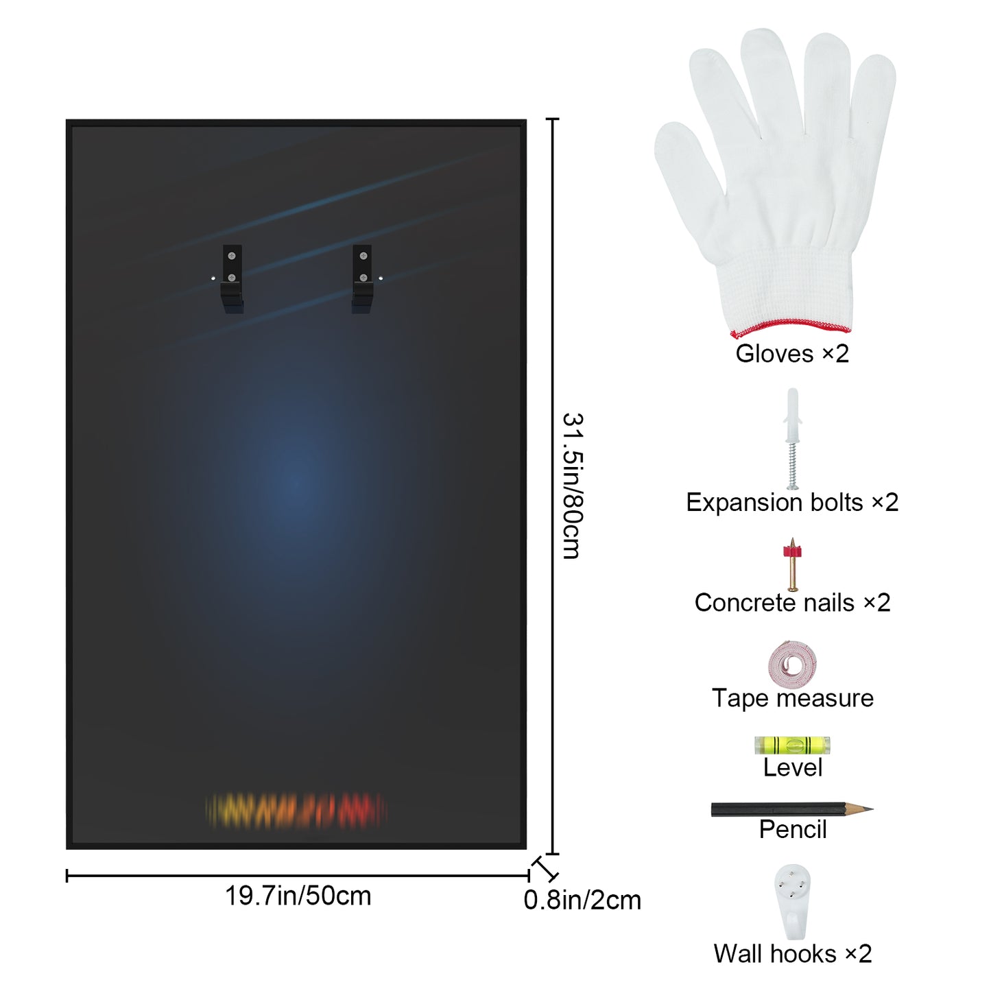 Acrylic Display Wall Mount for Lego 42206 Technic Oracle Red Bull Racing RB20 F1 Car (Lego set Not Included)