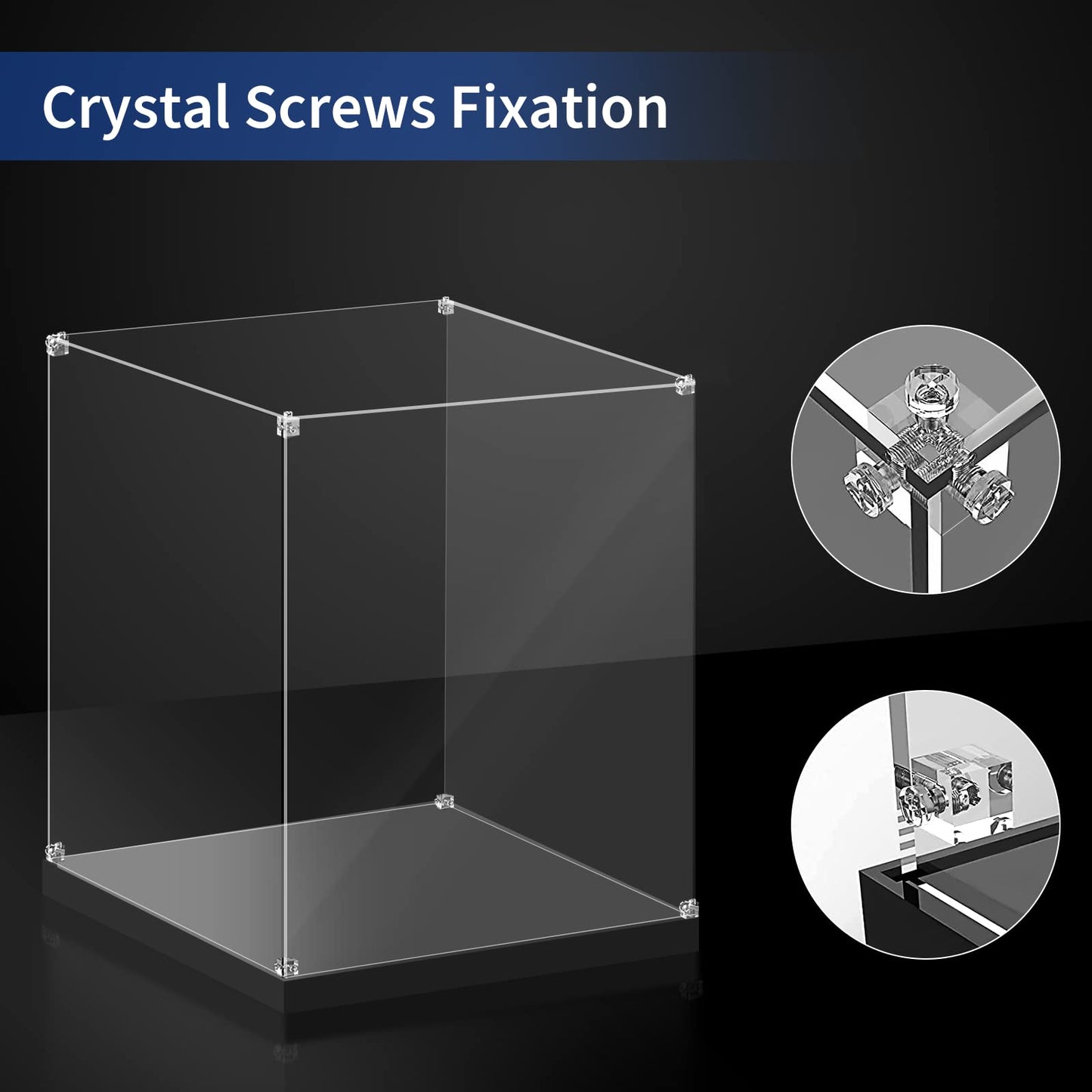 Acrylic Display Case for Lego 75192 Millennium Falcon (Lego set NOT Included)