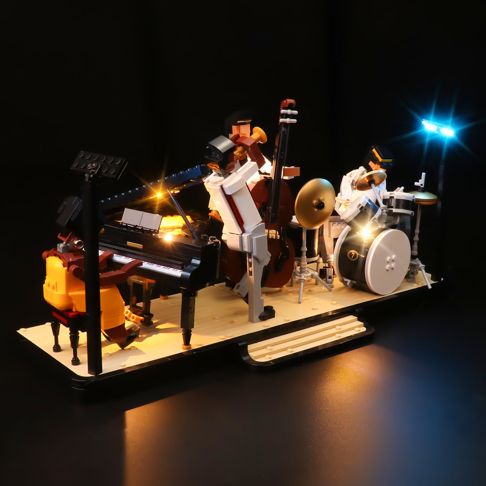 Nookbricks Light Kit for LEGO Ideas Jazz Quartet #21334