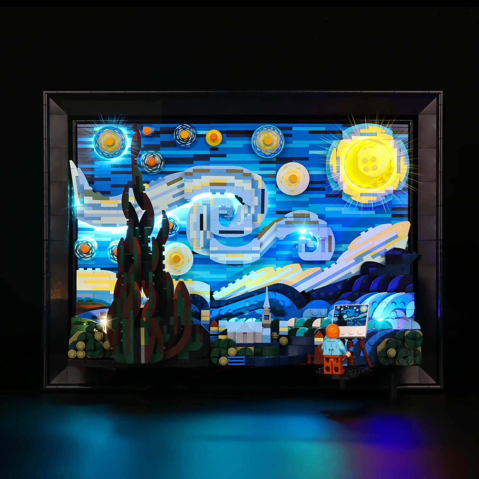 Nookbricks Light Kit for LEGO Vincent van Gogh - The Starry Night #21333