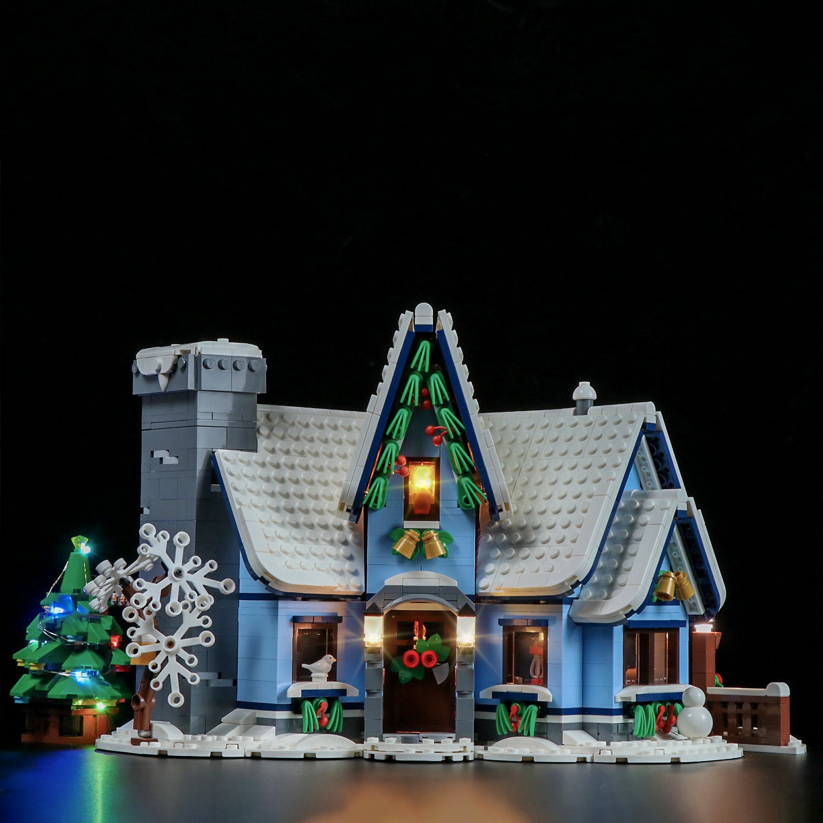 Nookbricks Light Kit for LEGO Santa’s Visit #10293