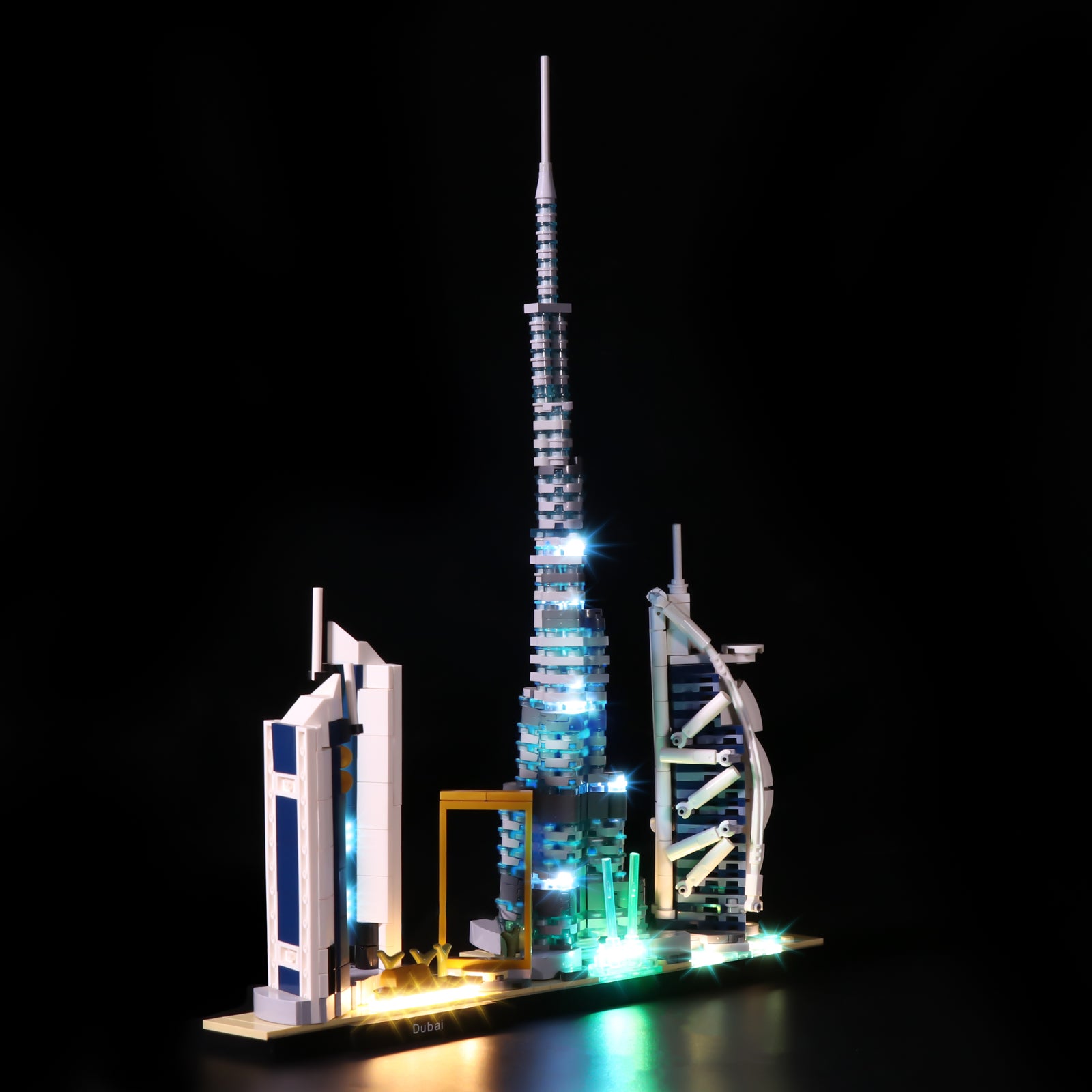 Nookbricks Lichtset für LEGO Dubai #21052