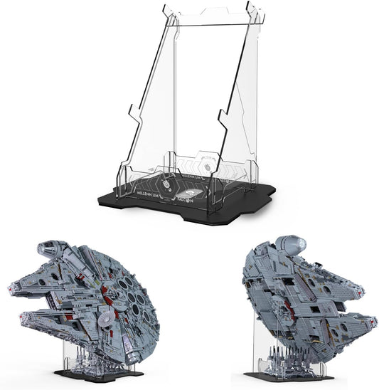 Acrylic Display Stand for Lego 75192 Star Wars Ultimate Millennium Falcon (Lego set not included).