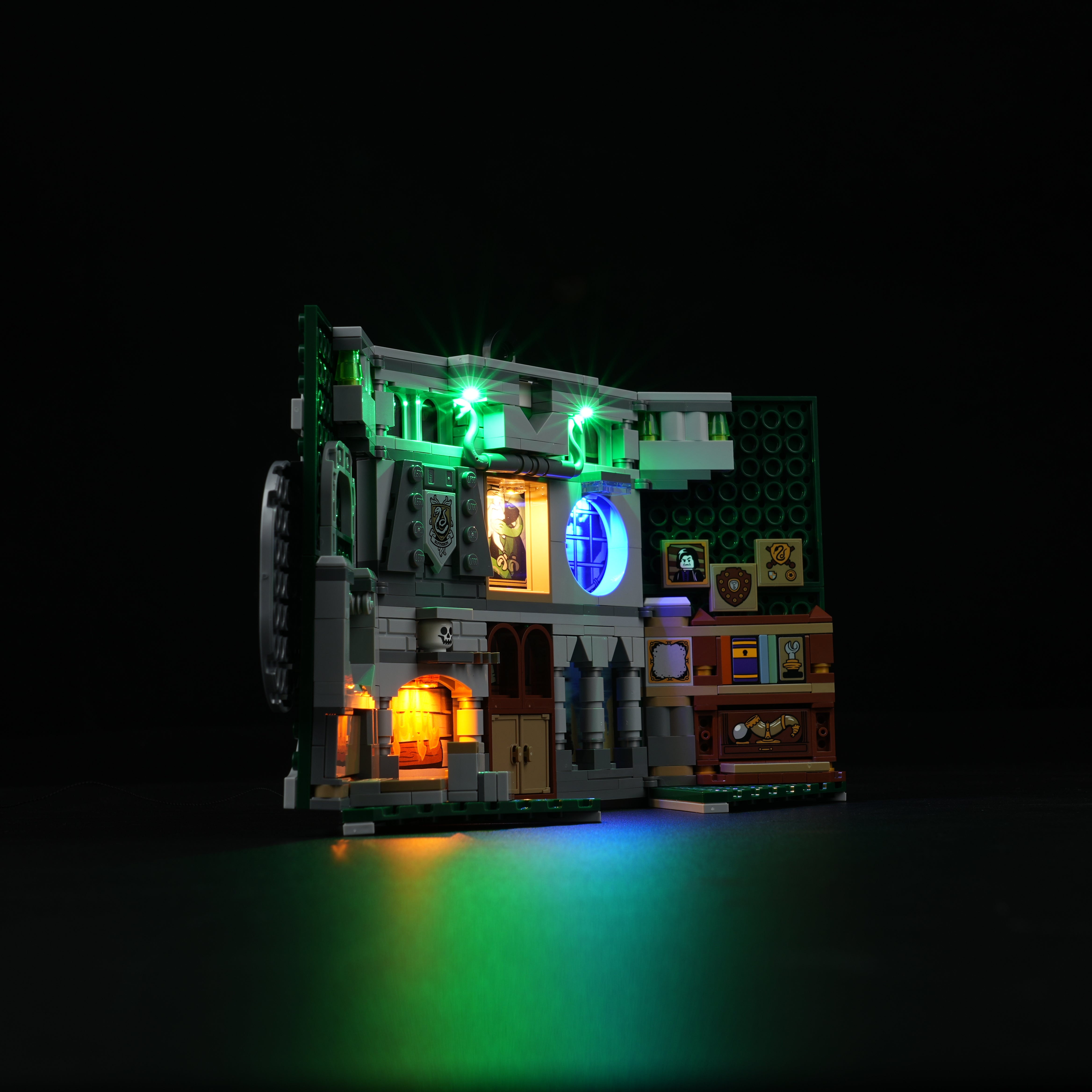 Nookbricks Light Kit for LEGO Slytherin™ House Banner #76410