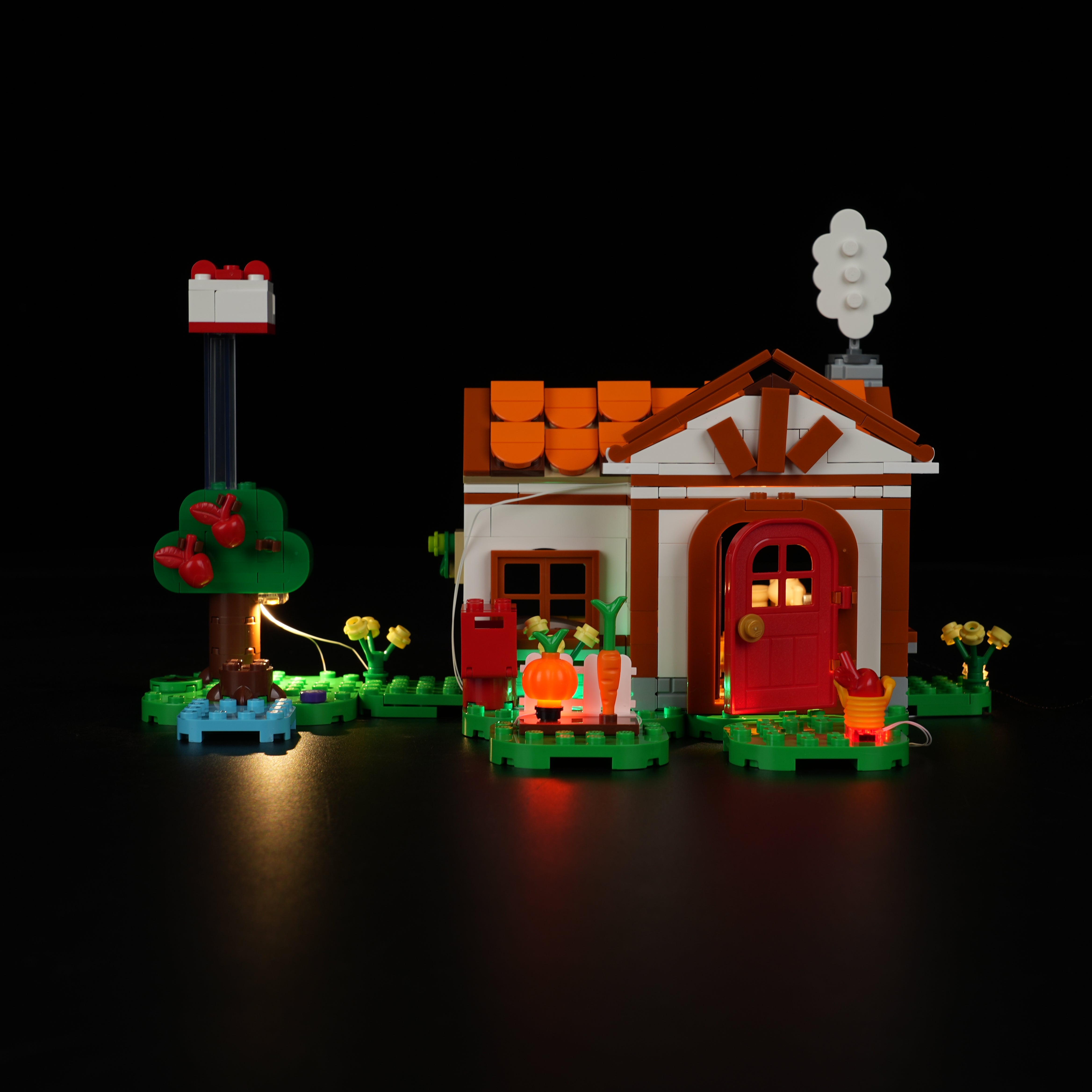 Nookbricks Light Kit for LEGO Animal Crossing™ Isabelle's House Visit #77049