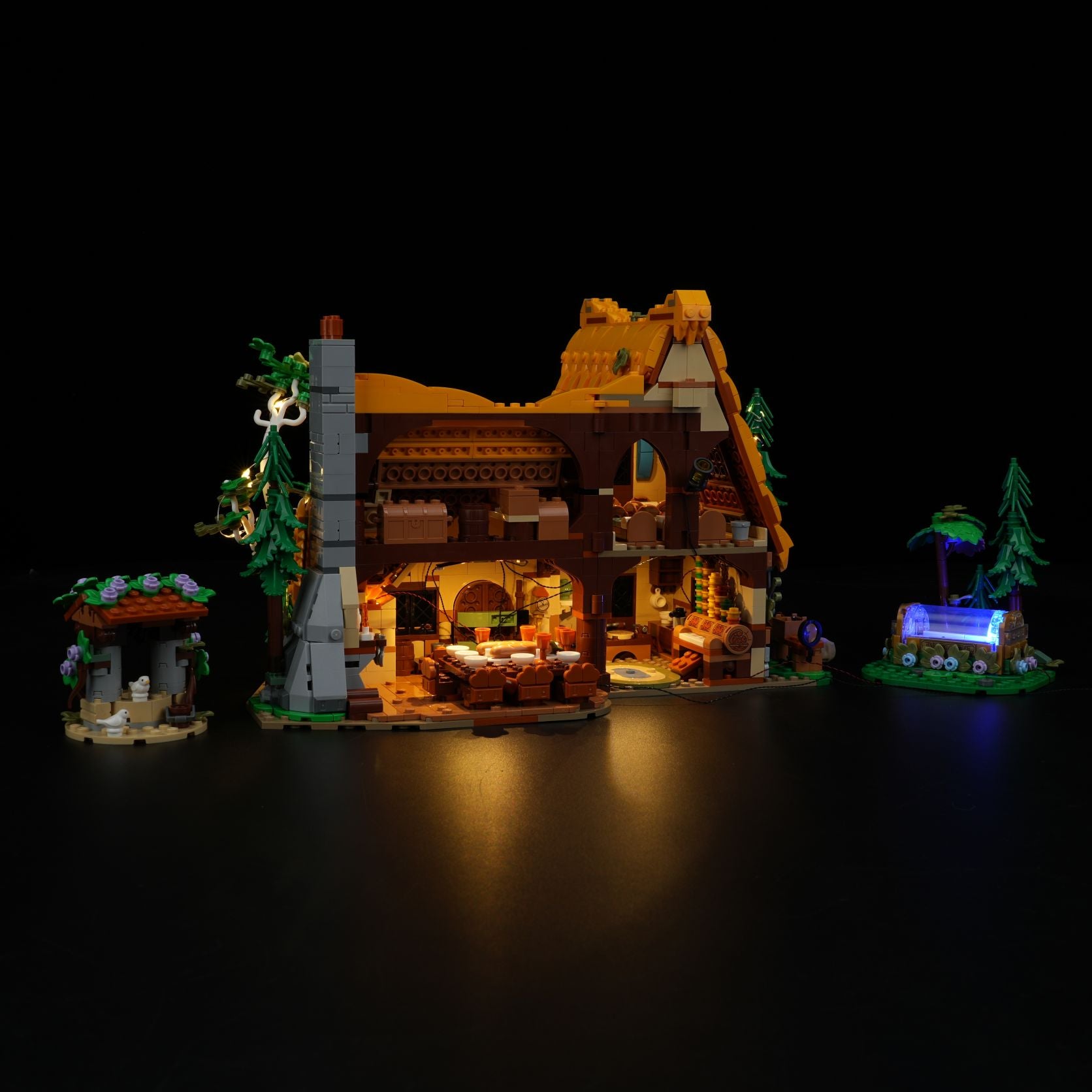 Nookbricks Light Kit for LEGO Disney Snow White and the Seven Dwarfs' Cottage #43242