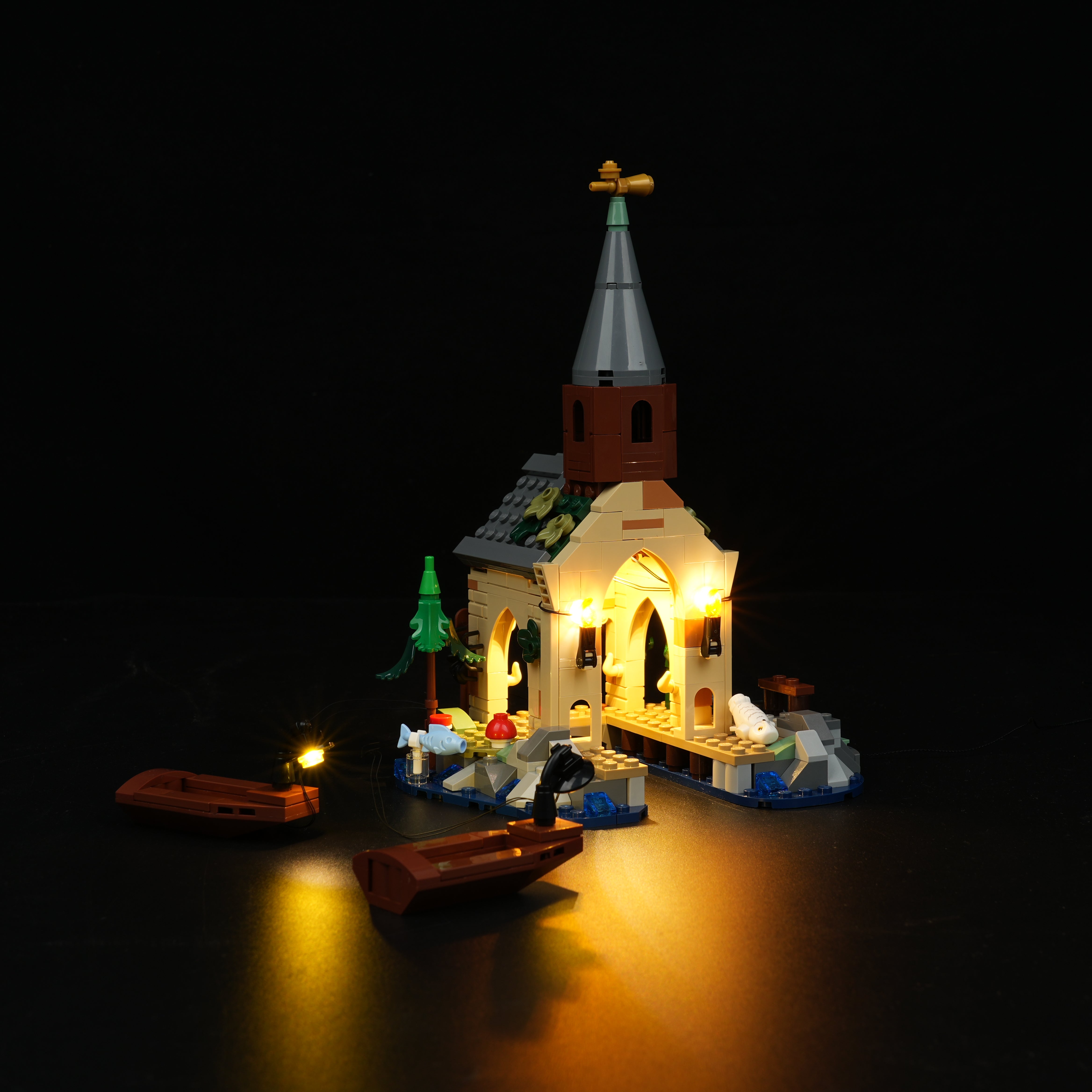 Nookbricks Light Kit for LEGO Hogwarts™ Castle Boathouse #76426