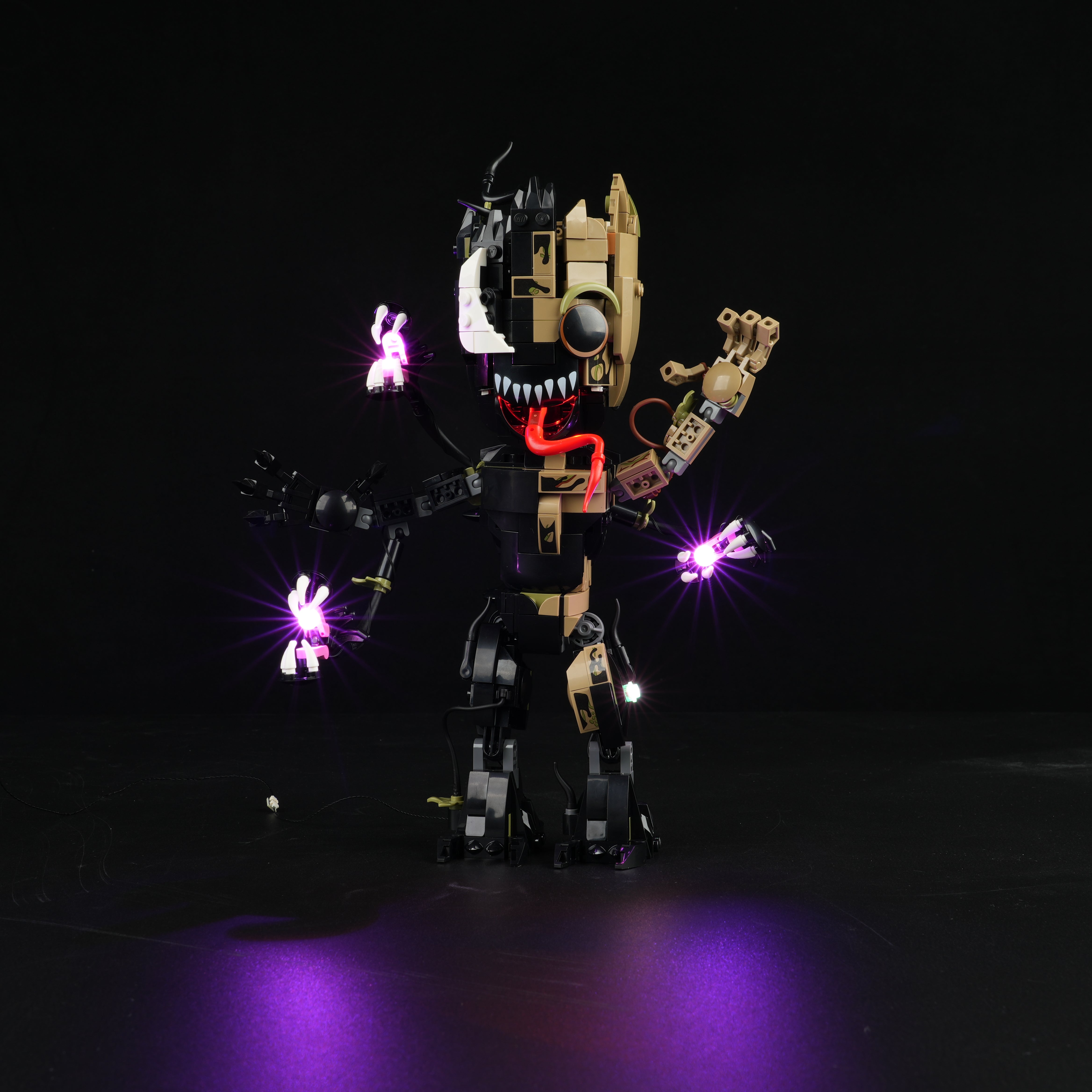 Nookbricks Light Kit for LEGO Venomized Groot #76249