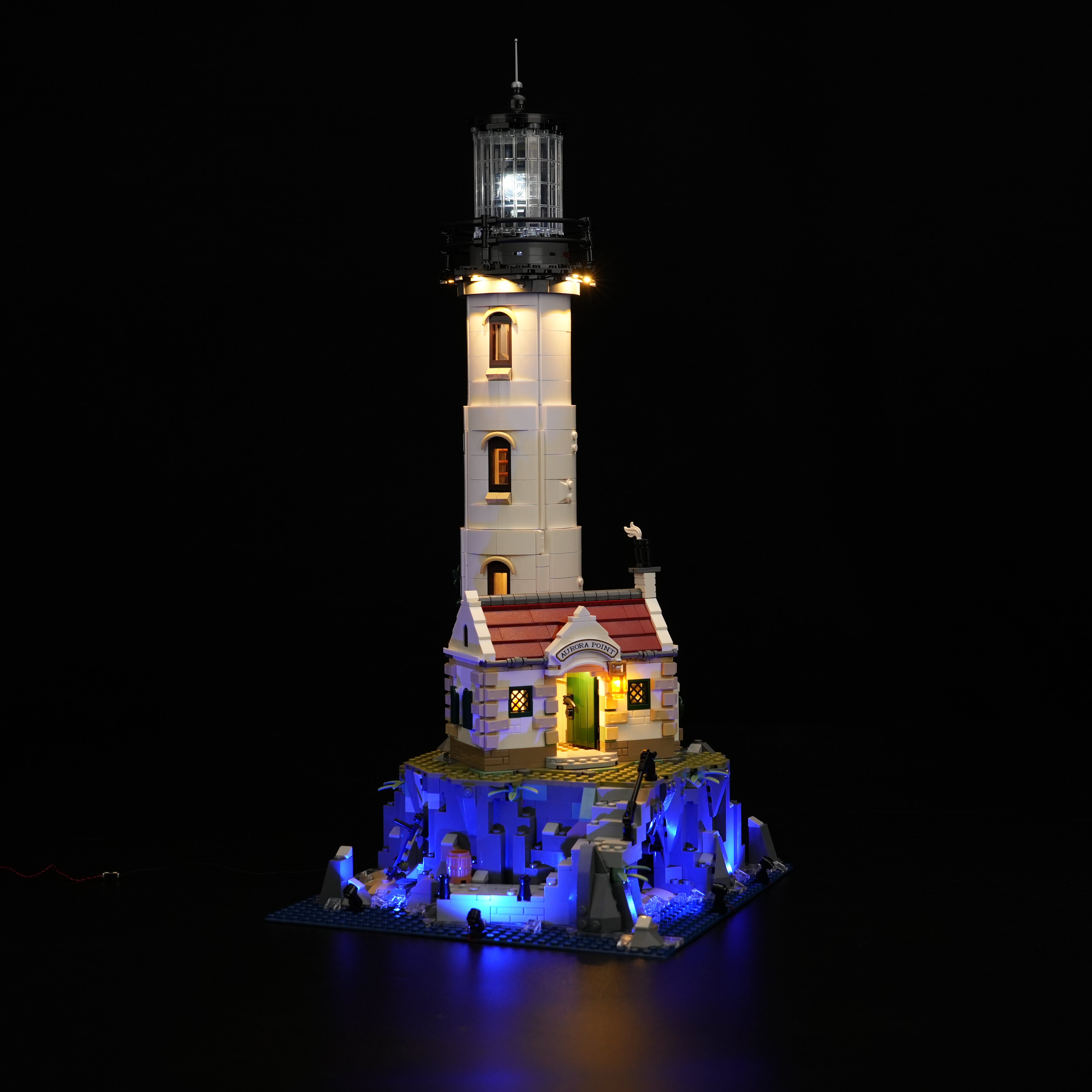 Nookbricks Light Kit for LEGO Motorized Lighthouse #21335