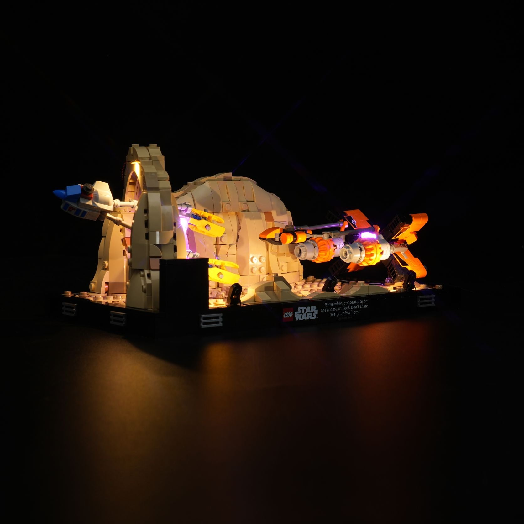 Nookbricks Light Kit for LEGO Mos ESPA Podrace Diorama #75380