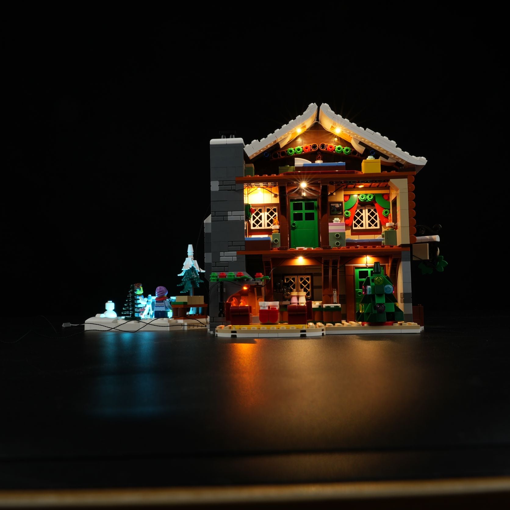 Nookbricks Light Kit for LEGO Alpine Lodge Winter Village Set #10325