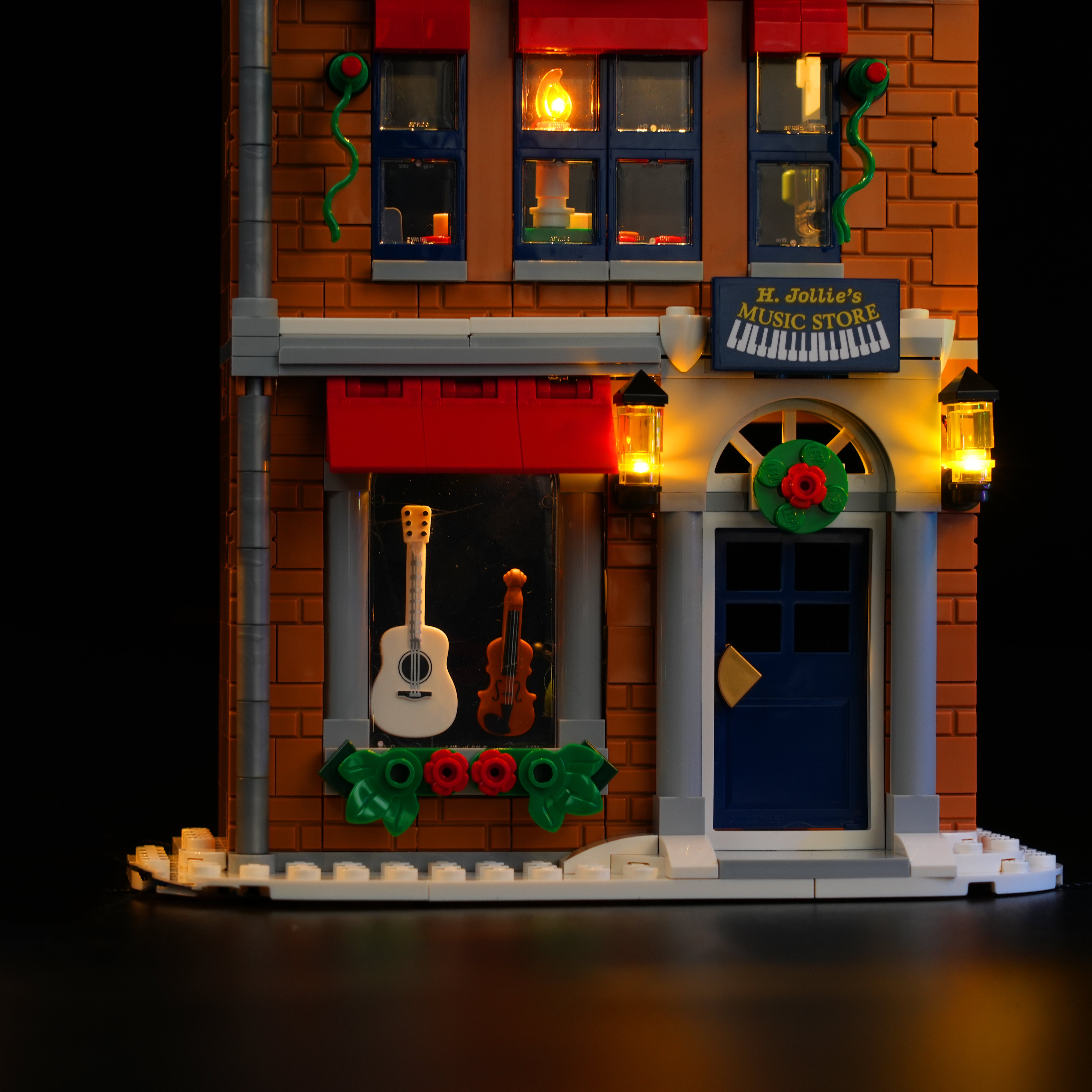 Nookbricks Light Kit for LEGO Holiday Main Street #10308