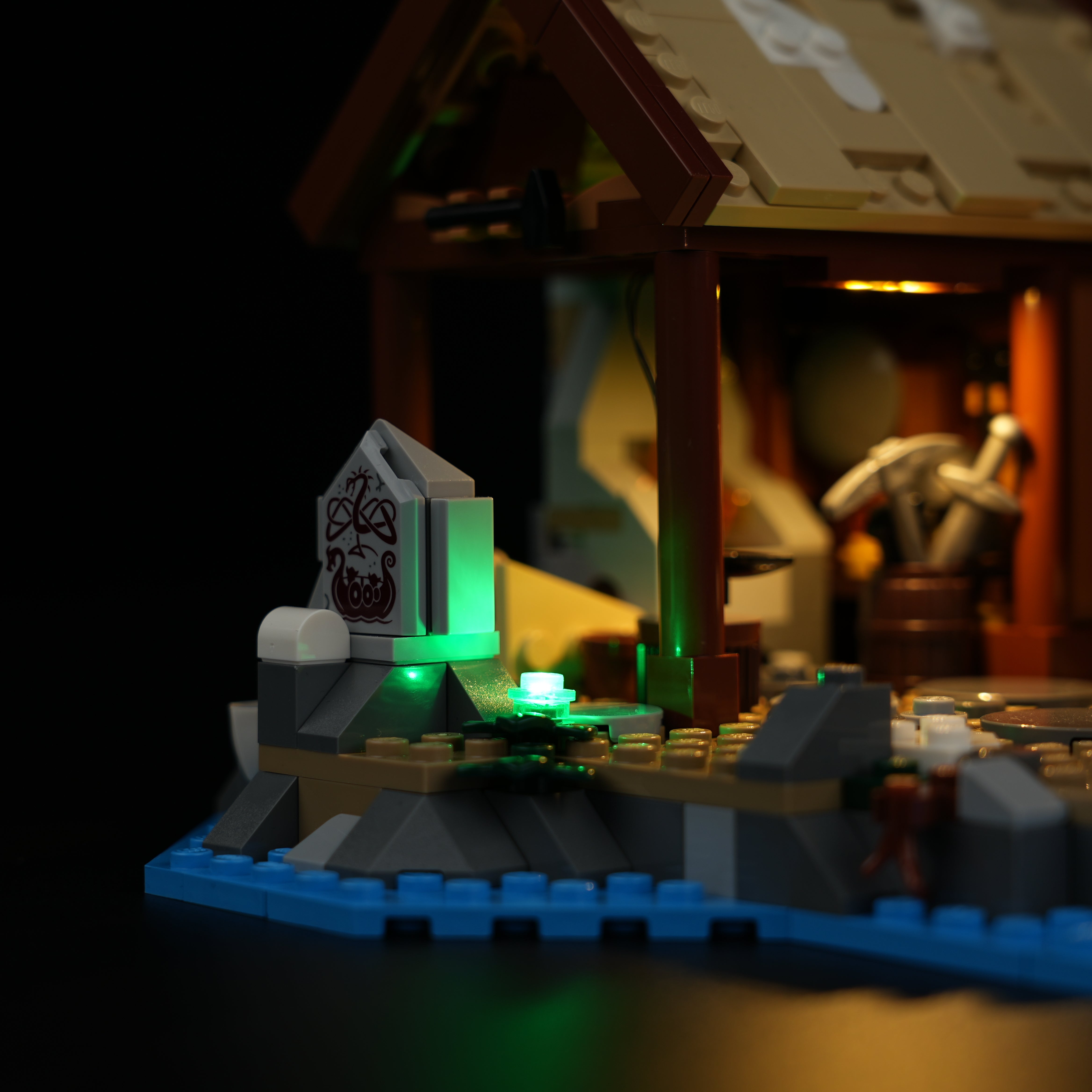 Nookbricks Light Kit for LEGO Viking Village #21343