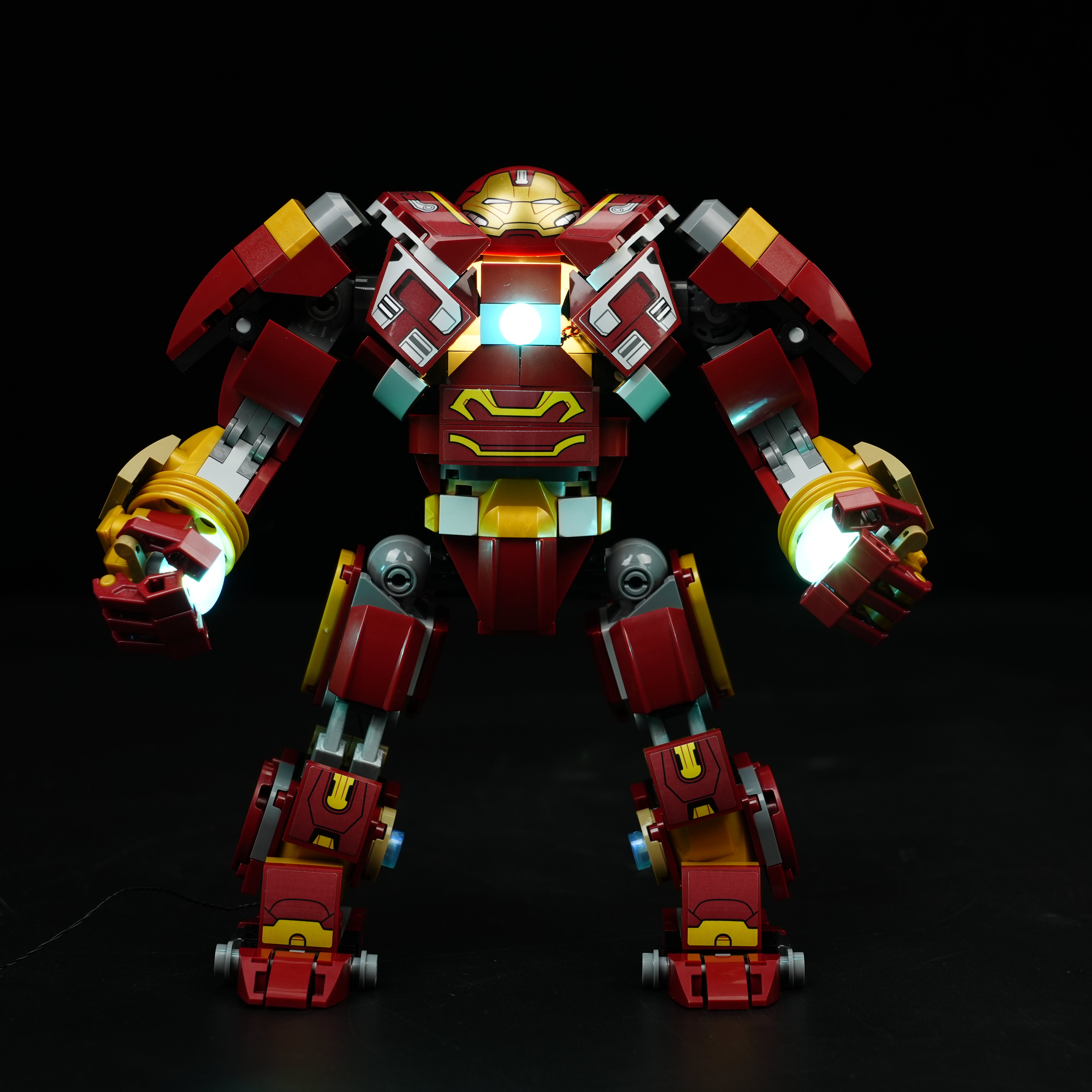 Nookbricks Light Kit for LEGO The Hulkbuster: The Battle of Wakanda #76247