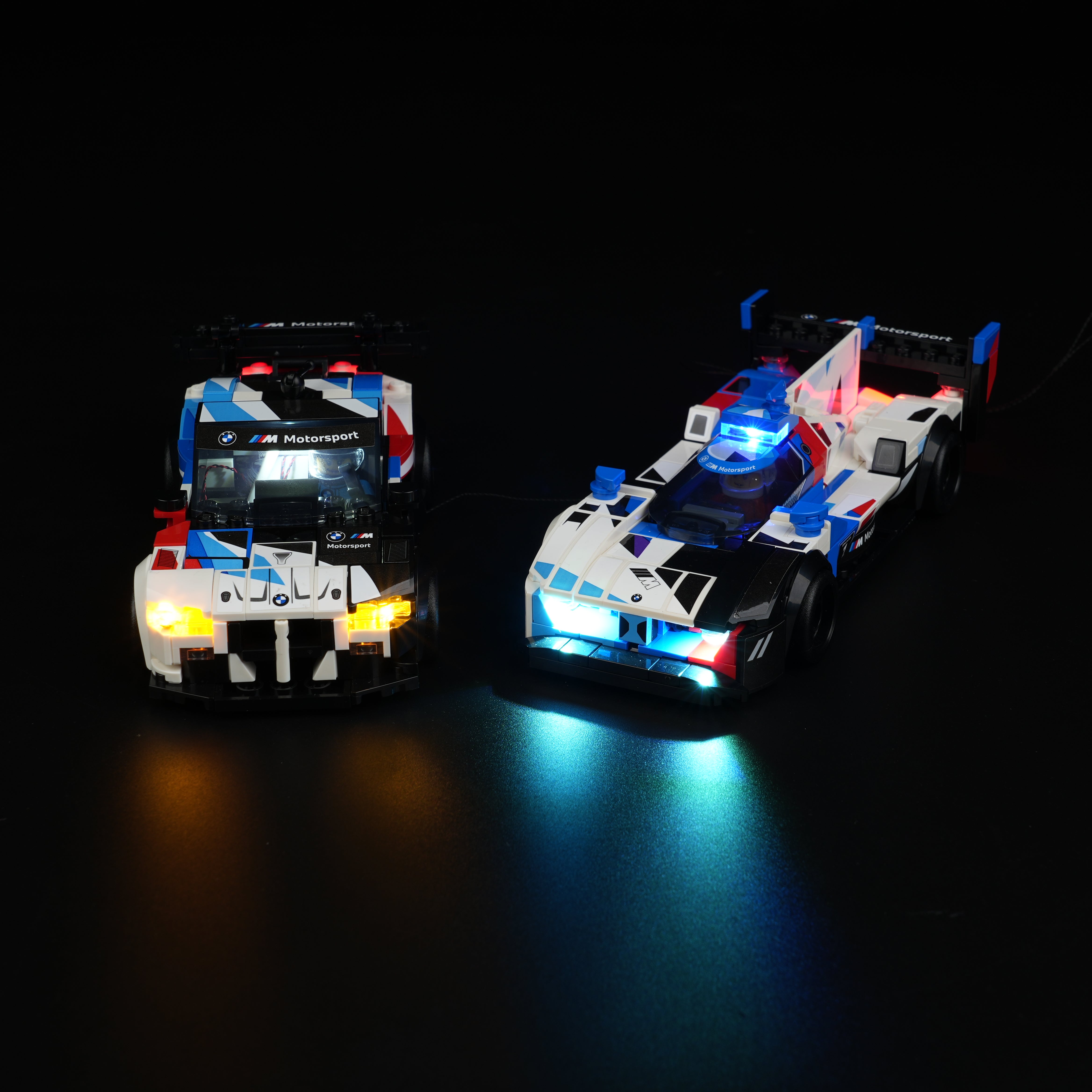 Nookbricks Light Kit for LEGO Speed Champions BMW M4 GT3 & BMW M Hybrid V8 Race Cars #76922