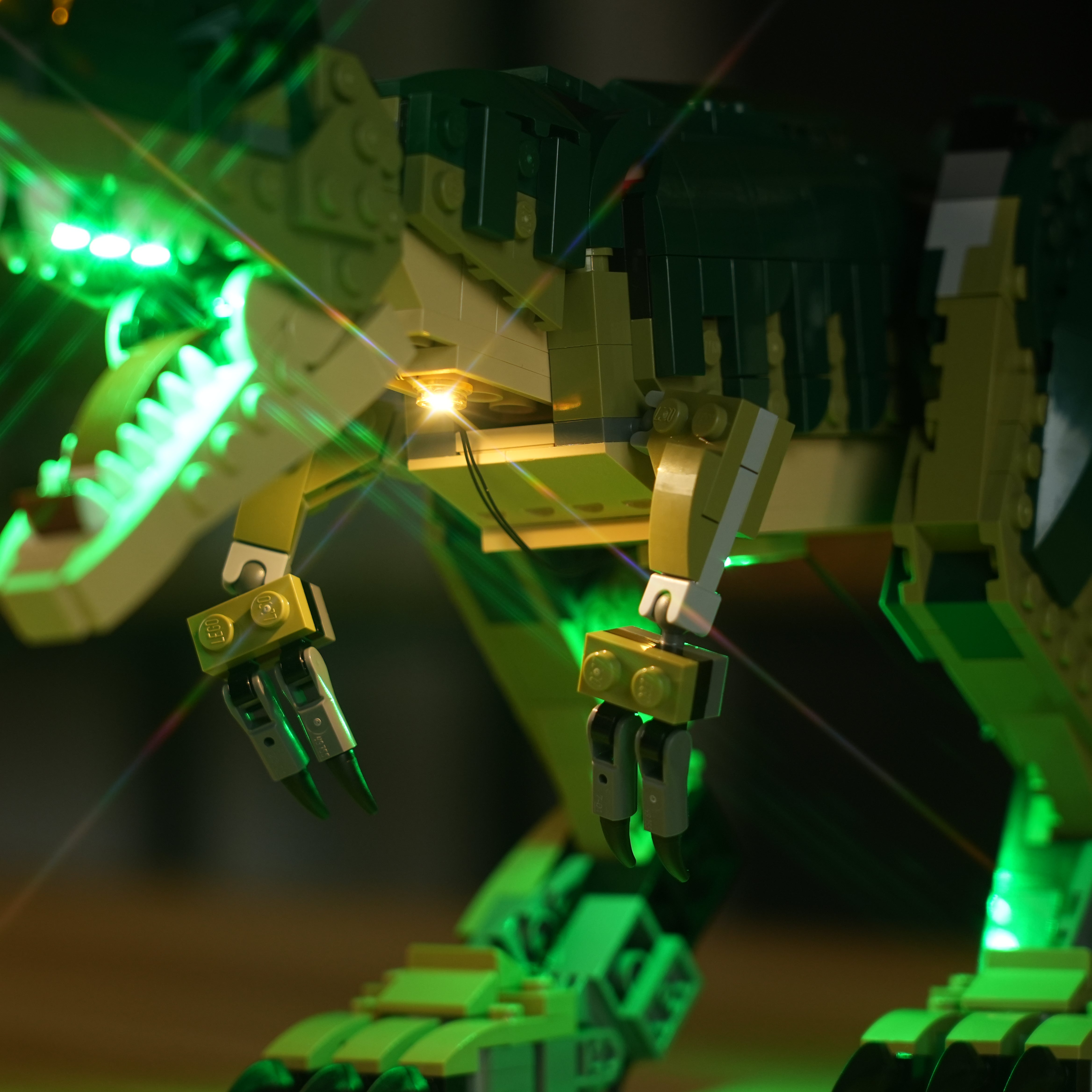 Nookbricks Light Kit for LEGO Creator 3-in-1 T. rex #31151