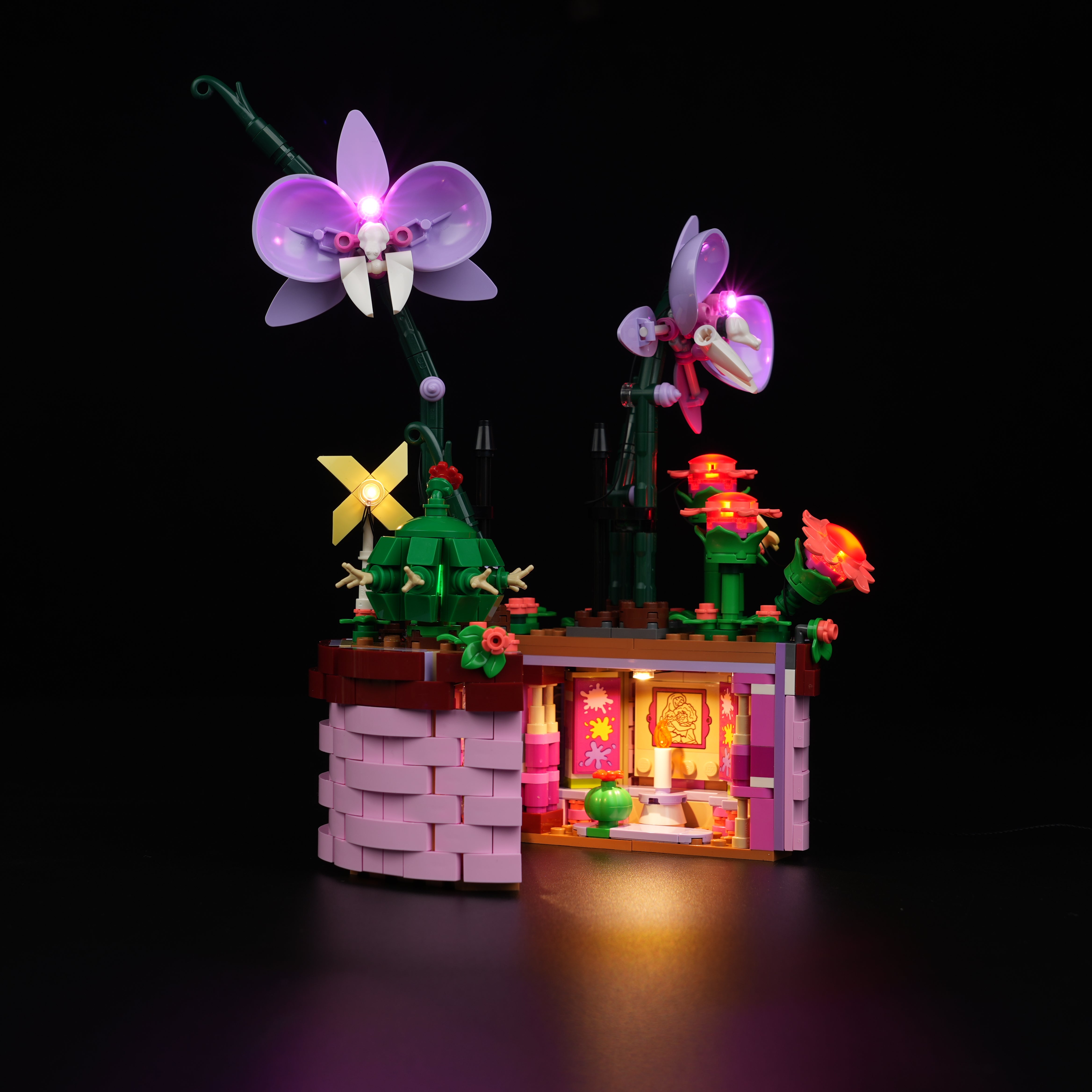 Nookbricks Light Kit for LEGO Disney Isabela's Flowerpot #43237