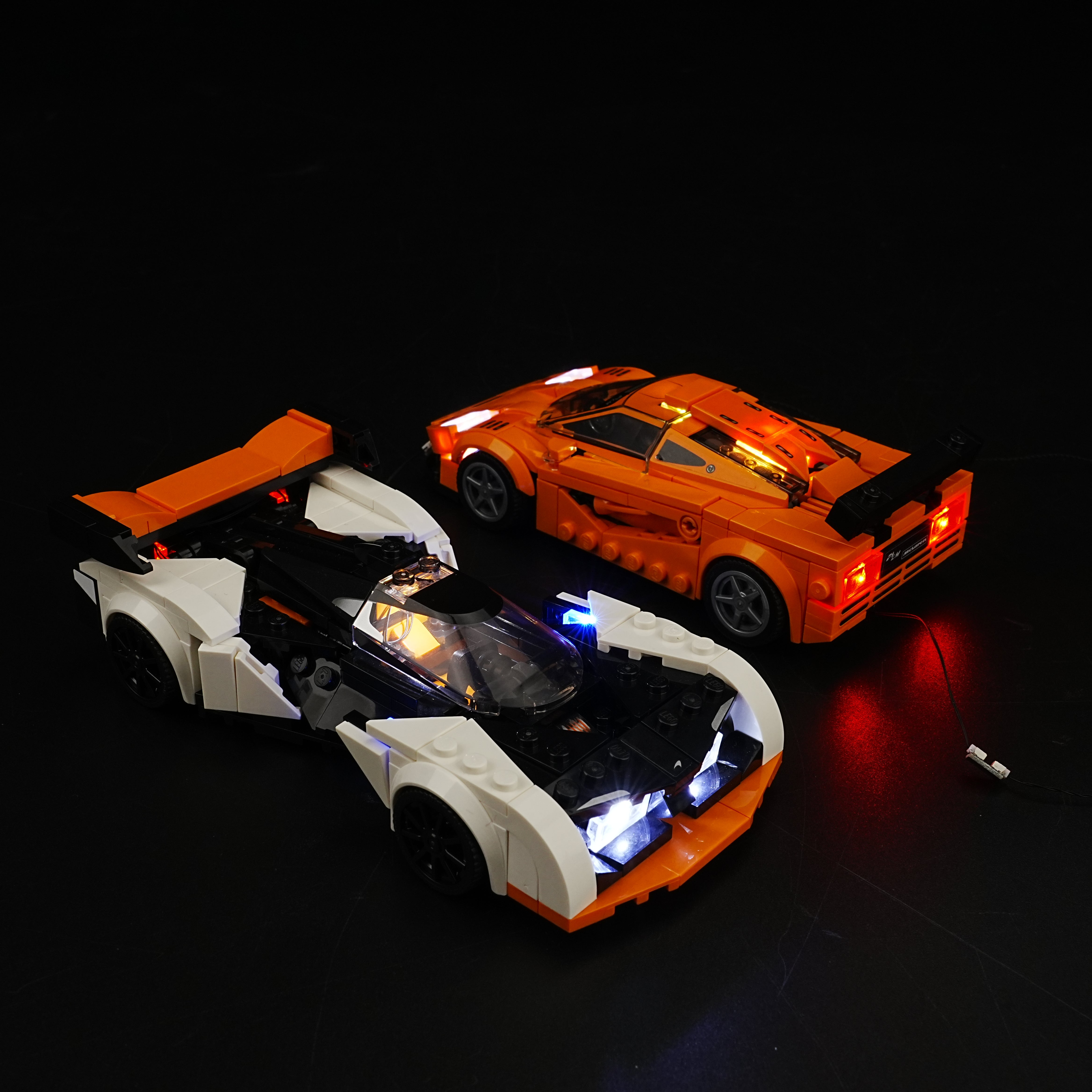 Nookbricks Light Kit for LEGO Speed Champions McLaren Solus GT & McLaren F1 LM #76918