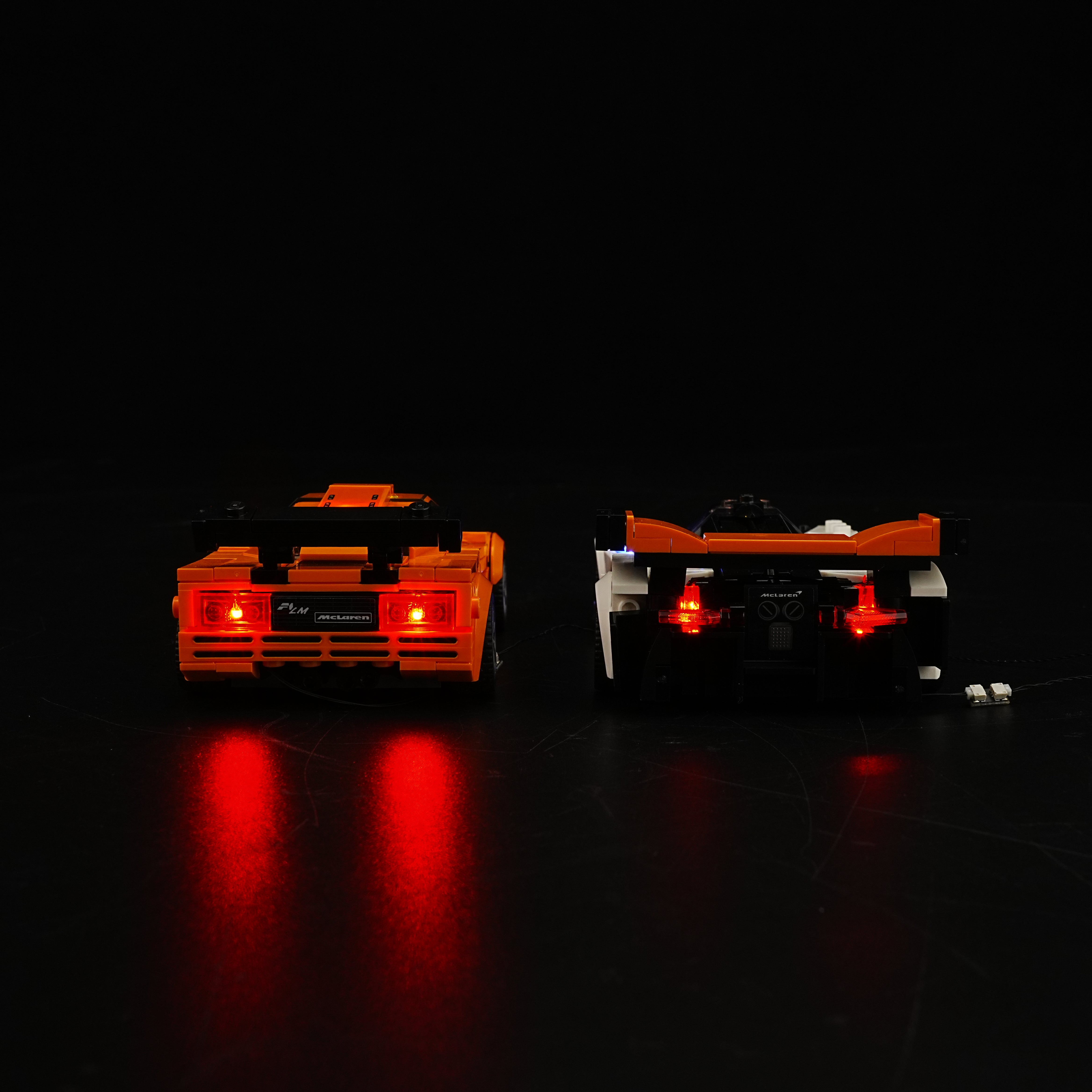 Nookbricks Light Kit for LEGO Speed Champions McLaren Solus GT & McLaren F1 LM #76918