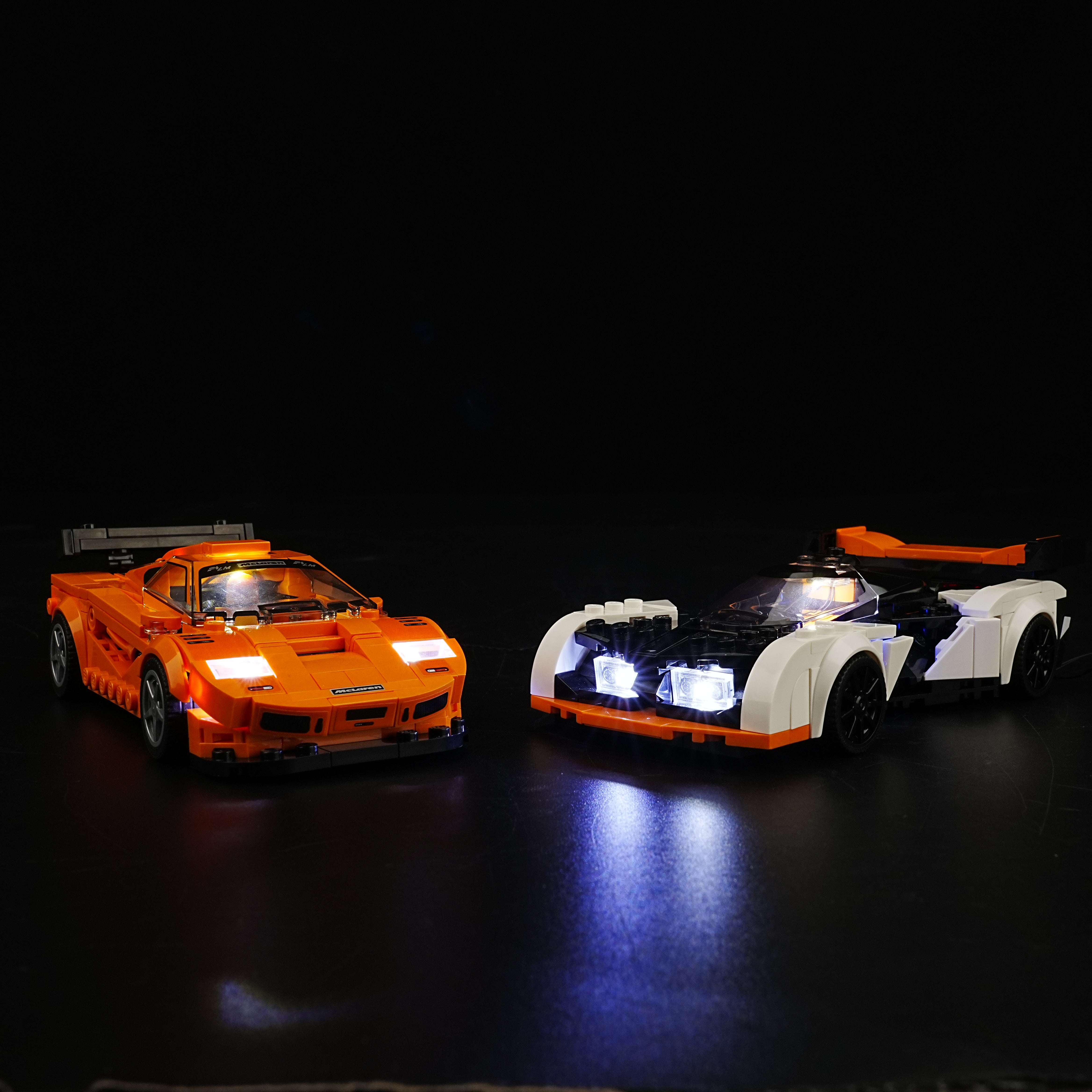 Nookbricks Light Kit for LEGO Speed Champions McLaren Solus GT & McLaren F1 LM #76918