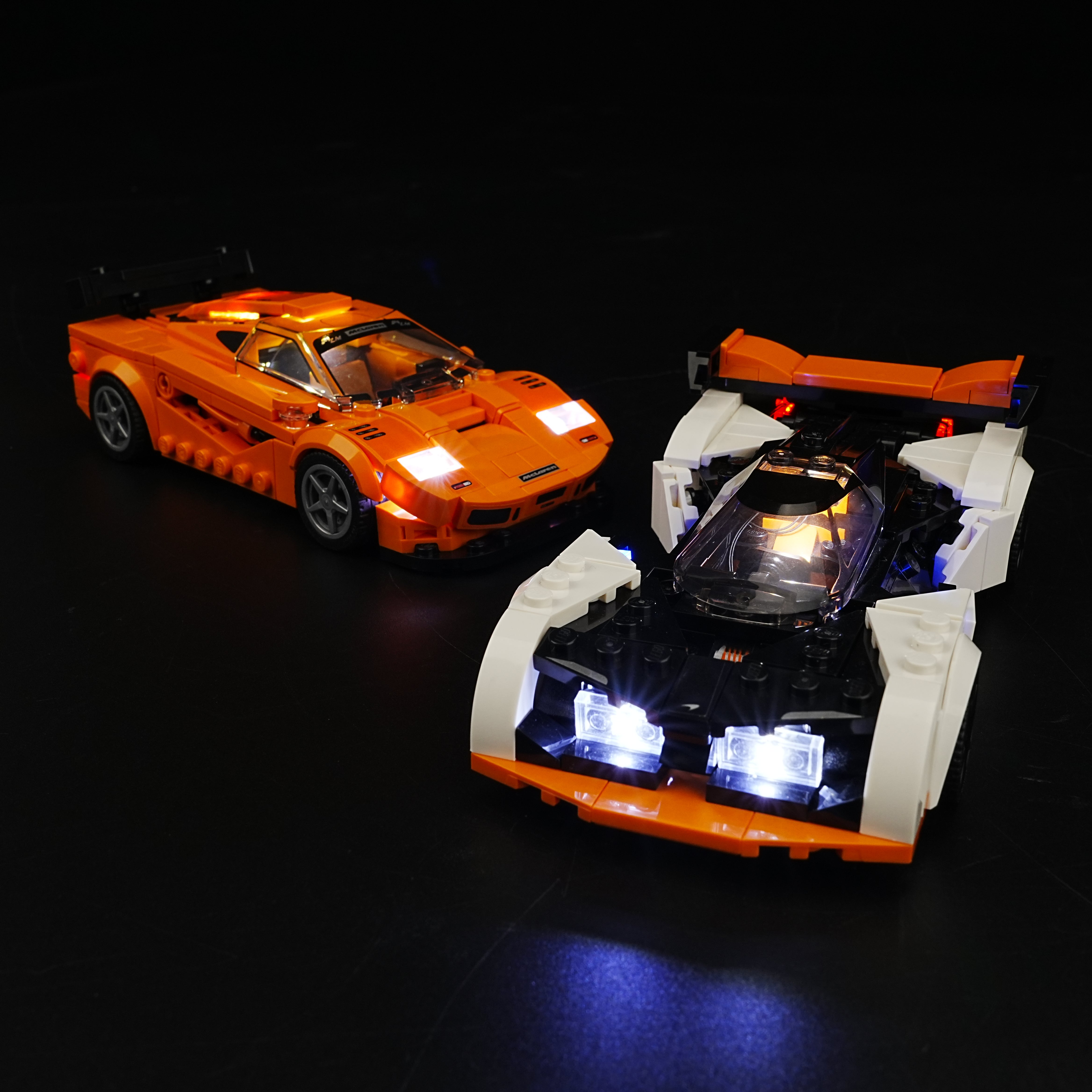 Nookbricks Light Kit for LEGO Speed Champions McLaren Solus GT & McLaren F1 LM #76918