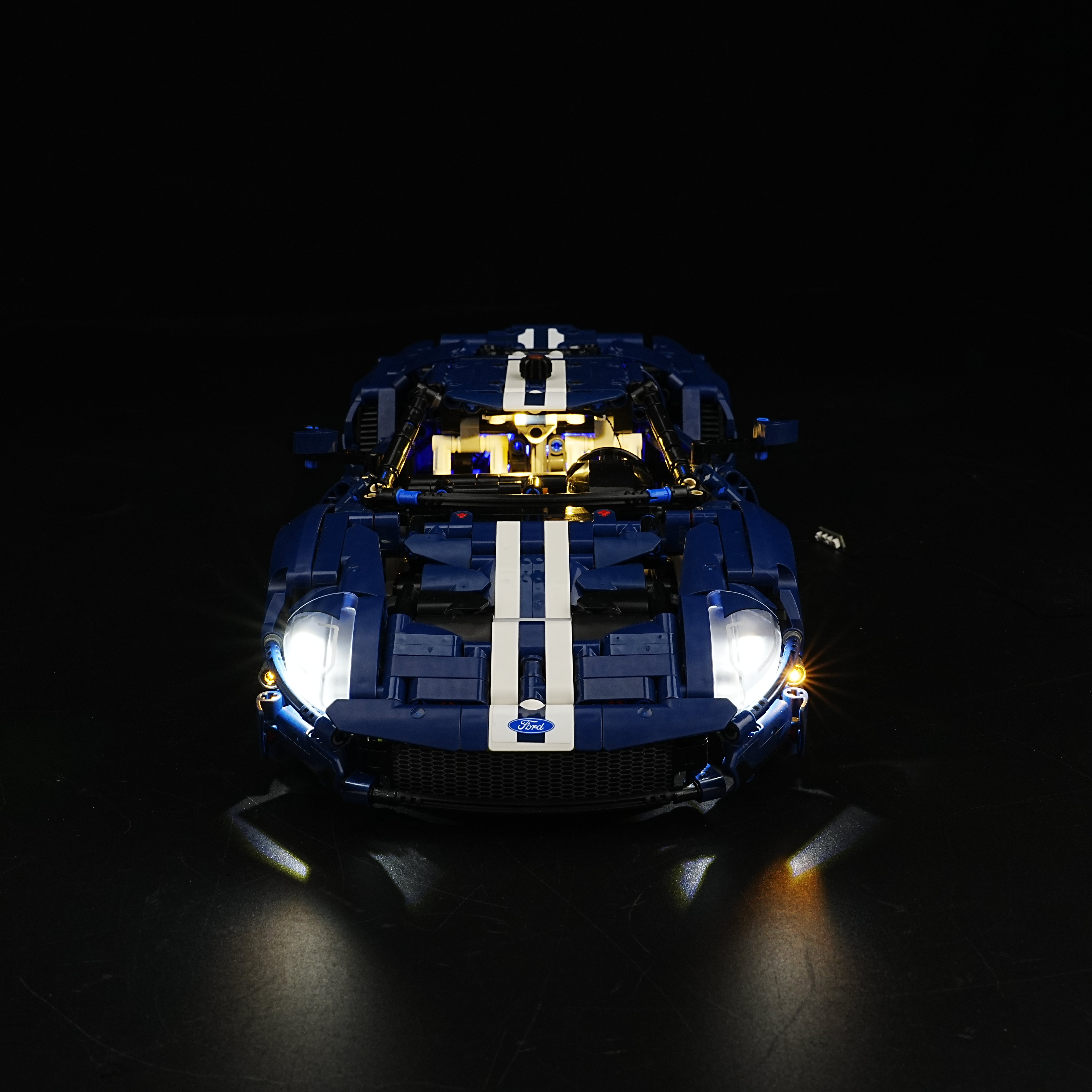 Nookbricks Light Kit for LEGO Technic 2022 Ford GT #42154 Remote Control Version