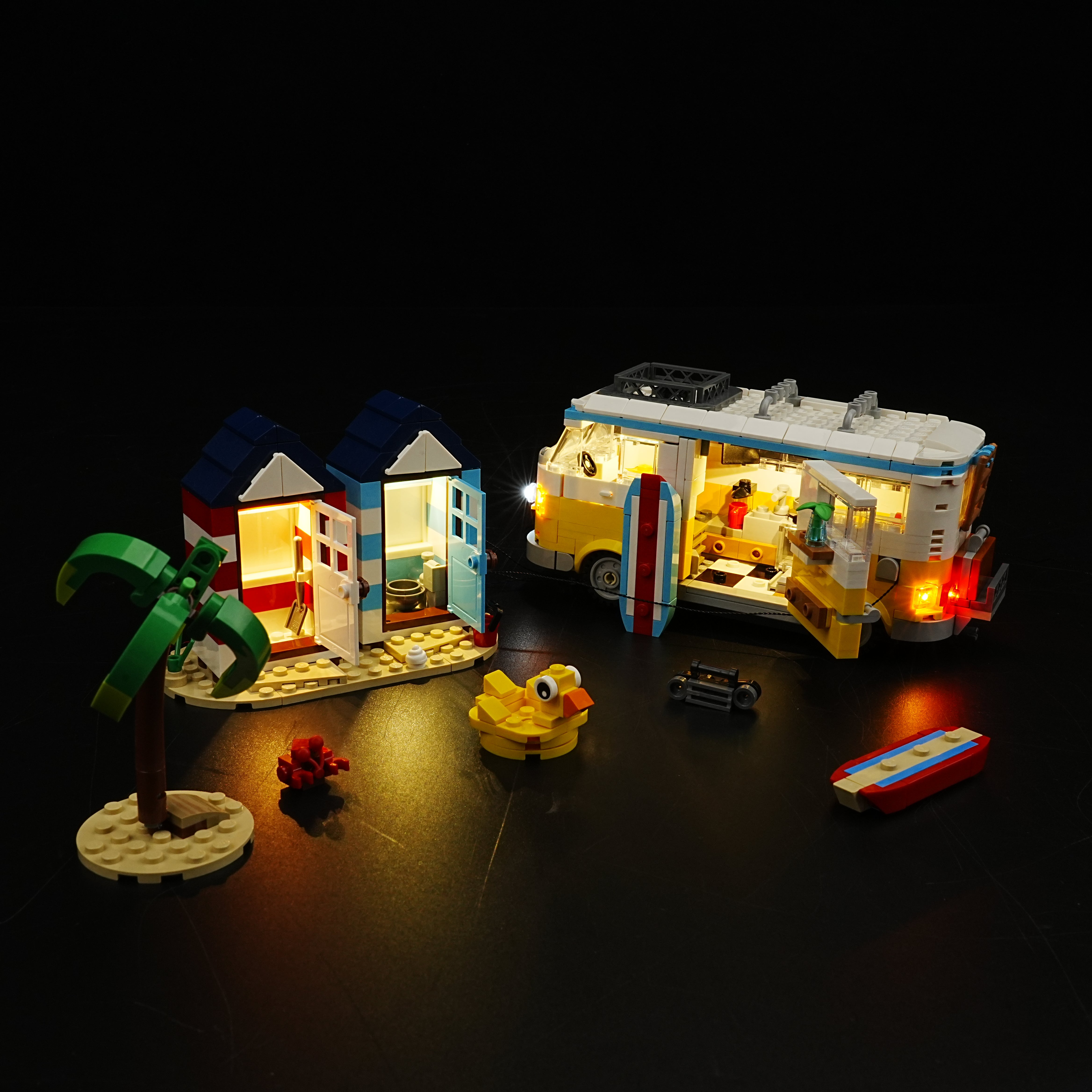 Nookbricks Light Kit for LEGO Beach Camper Van #31138