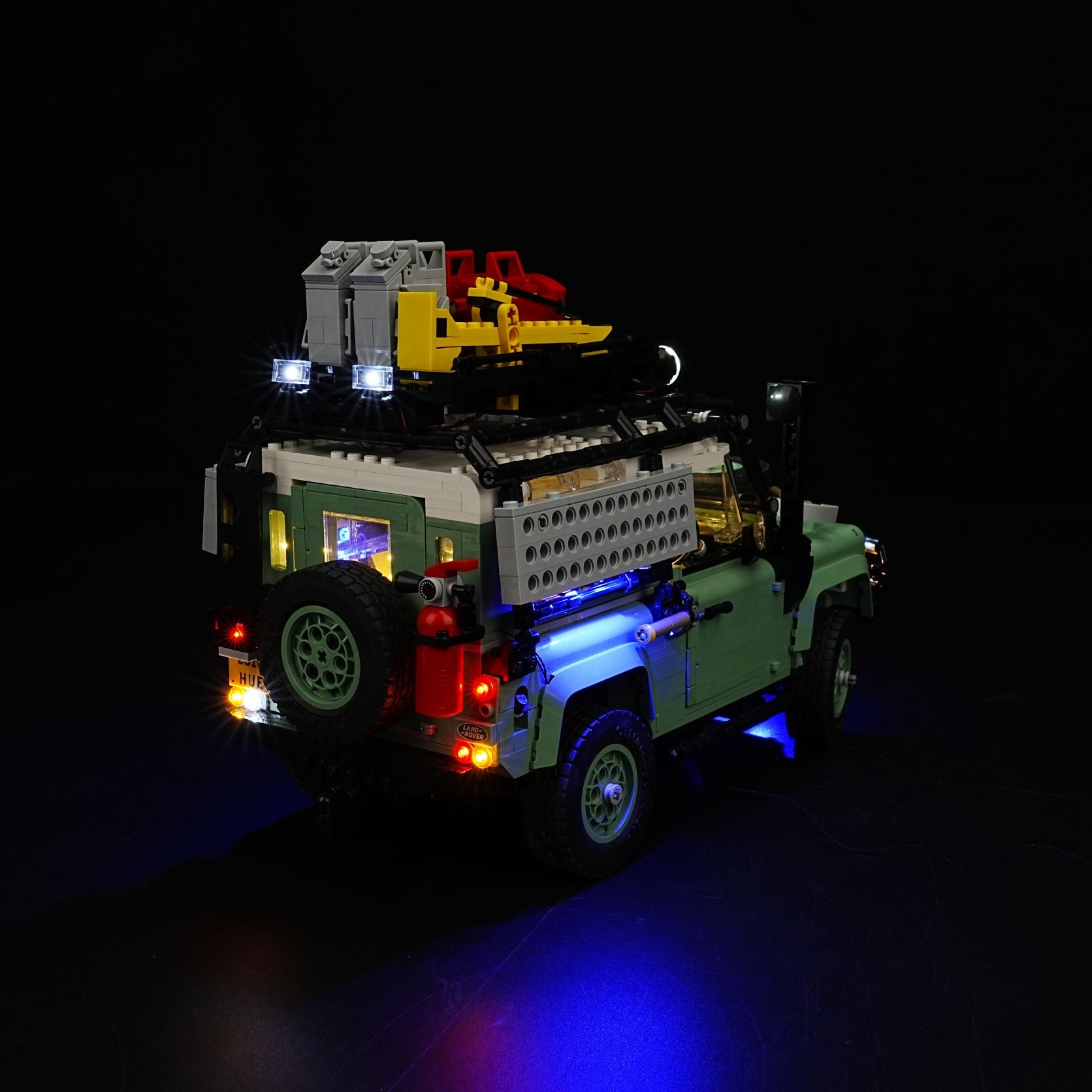 Nookbricks Light Kit for LEGO Land Rover Classic Defender 90 #10317