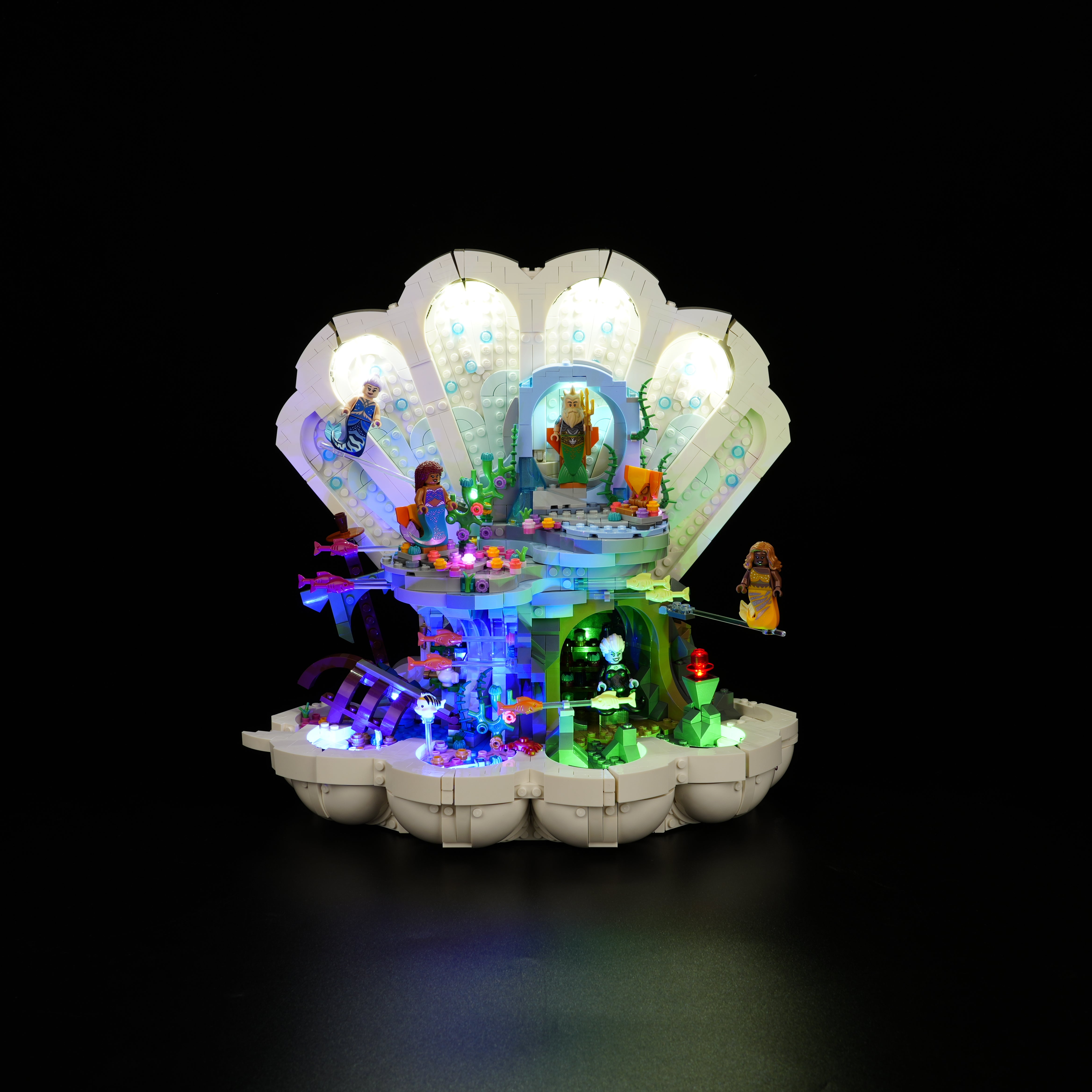 Nookbricks Light Kit For The Little Mermaid Royal Clamshell #43225