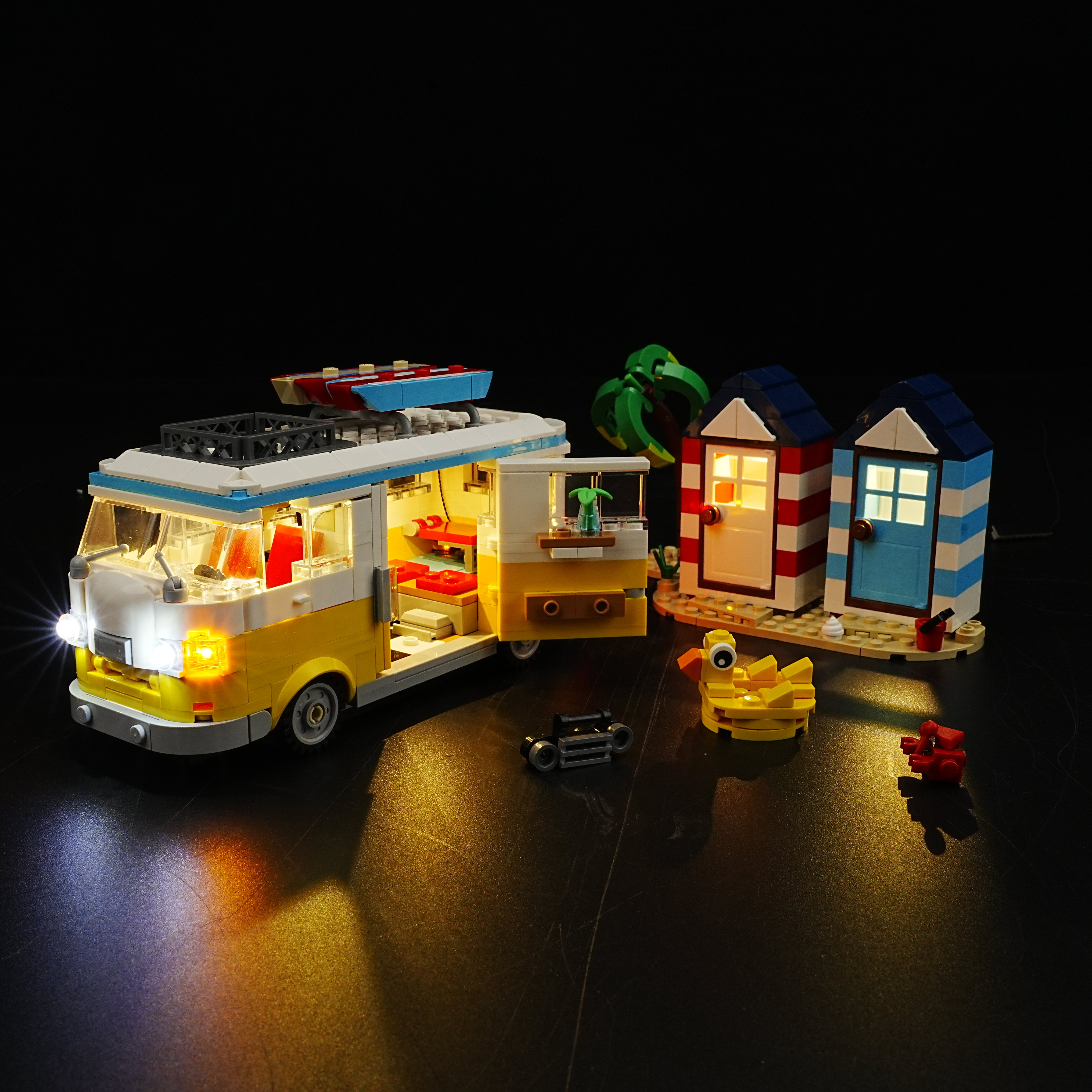 Nookbricks Light Kit for LEGO Beach Camper Van #31138