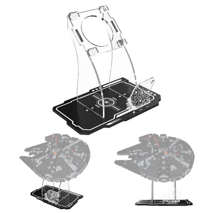 Acrylic Display Stand for Lego 75389 Star Wars the Dark Falcon (Lego set not included)