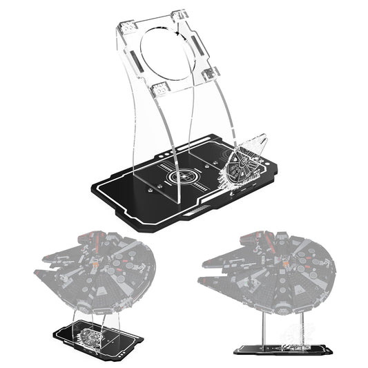 Acrylic Display Stand for Lego 75389 Star Wars the Dark Falcon (Lego set not included)