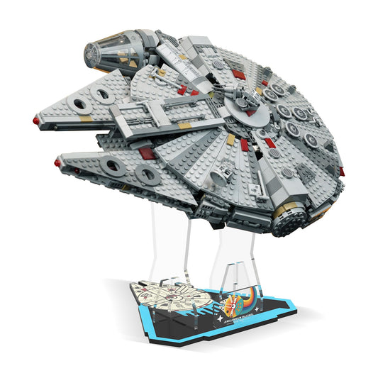Acrylic Display Stand for Lego 75257/75105 Star Wars Millennium Falcon (Lego set Not Included)