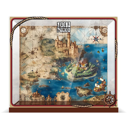 Acrylic Display Case for Lego 75639 The Going Merry Pirate Ship (Lego set not included).