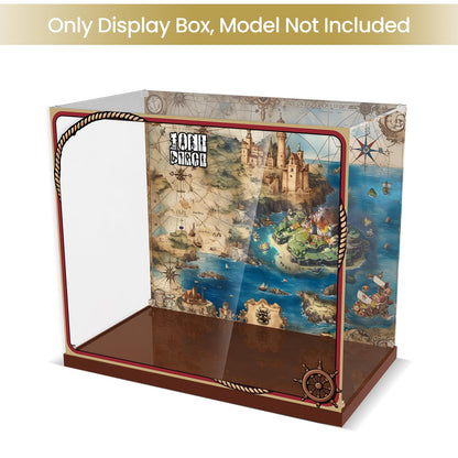Acrylic Display Case for Lego 75639 The Going Merry Pirate Ship (Lego set not included).