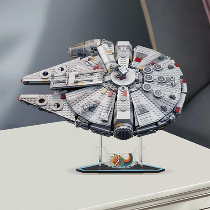 Acrylic Display Stand for Lego 75257/75105 Star Wars Millennium Falcon (Lego set Not Included)